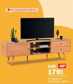 BUT Meuble TV Columbus offre