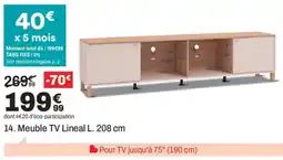 BUT Meuble TV Lineal offre