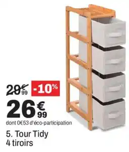 BUT Tour Tidy 4 tiroirs offre