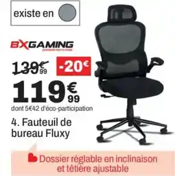 BUT BXGAMING Fauteuil de bureau Fluxy offre