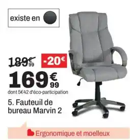 BUT Fauteuil de bureau Marvin 2 offre