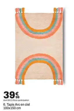 BUT Tapis Arc en ciel offre