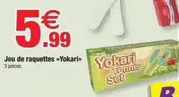 Bazarland Jeu de raquettes offre