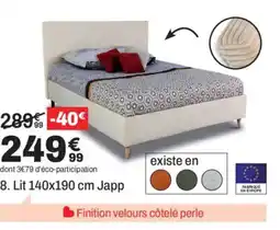 BUT Lit 140x190 cm Japp offre