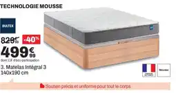 BUT BULTEX Matelas Intégral 3 offre