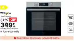 BUT WHIRPOOL Four encastrable offre