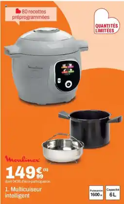 BUT MOULINEX Multicuiseur intelligent offre