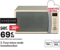 BUT SIGNATURE Four micro-onde monofonction offre