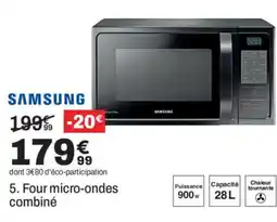 BUT SAMSUNG Four micro-ondes combiné offre