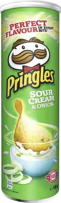 PRINGLES SOUR CREAM & ONION