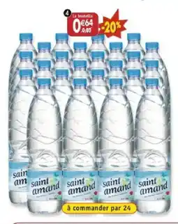 Maximo Lot de 4 packs. de 6 bouteilles de st amand offre