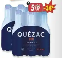 Maximo Lot de 2 packs de 6 petites bouteilles de Quézac offre