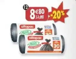 Maximo Lot de 2 x 20 sacs poubelle à lien offre