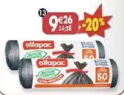 Maximo Lot de 2 x 10 sacs poubelle à lien offre