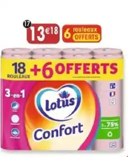 Maximo 18 rouleaux de papier toilette rose offre