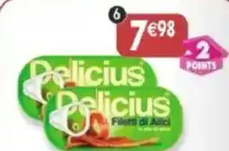 Maximo Lot de 2 boîtes de filets d'anchois à l'huile d'olive offre