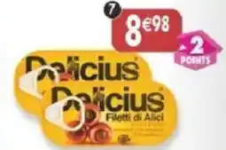 Maximo Lot de 2 boîtes de filets d'anchois roulés aux câpres et huile d'olive offre