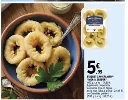 E.Leclerc MER & SAVEUR Beignets au calmar offre