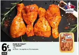 E.Leclerc LE GAULOIS Pilons de poulet offre