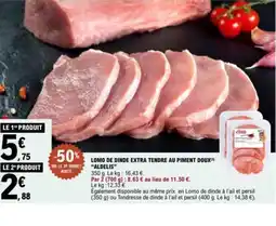 E.Leclerc ALDELIS Lomo de dinde extra tendre au piment doux offre