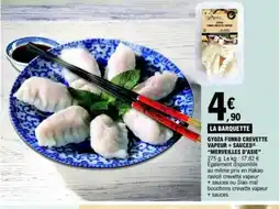 E.Leclerc MERVEILLES D'ASIE Gyoza funko crevette vapeur + sauces offre