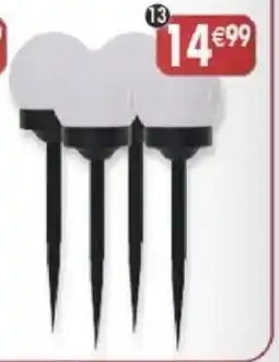 Maximo 4 lampes solaires offre