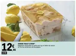 E.Leclerc Terrine poulet citron offre