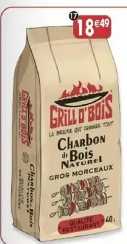 Maximo Charbon de bois qualité restaurant offre