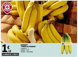E.Leclerc PANIER DU PRIMEUR Bananes offre