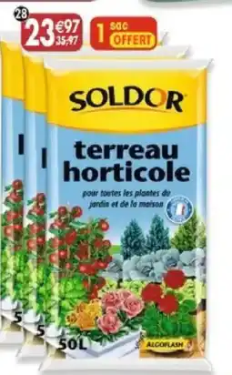 Maximo Lot de 2 sacs de terreau horticole offre