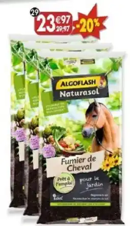 Maximo Lot de 3 sacs de fumie de cheval offre