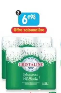 Maximo Lot de 2 packs de 6 boîtes de cristaline gazéifiée offre