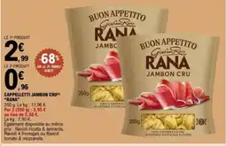 E.Leclerc RANA Cappelletti jambon cru offre