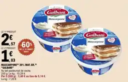 E.Leclerc GALBANI Mascarpone 39% mat.gr offre