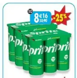 Maximo Lot de 2x6 boîtes de sprite goût original offre