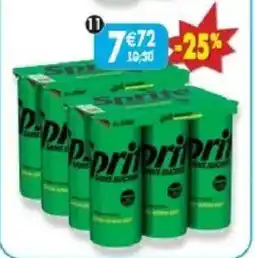 Maximo Lot de 2 x 6 boîtes de sprite goût original sans sucres offre