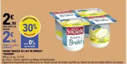 E.Leclerc SOIGNON Yaourt brassé au lait de brebis offre