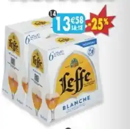 Maximo Lot de 2 packs de 6 bouteilles de Leffe blanche 5,7 offre