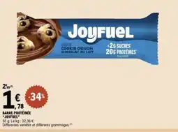 E.Leclerc JOYFUEL Barre protéinée offre