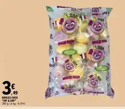E.Leclerc ZIP & ZAP Boules coco offre