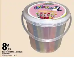 E.Leclerc ZANIGLOO Seau de sucettes à congeler offre