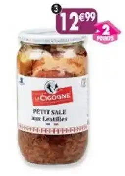 Maximo Petit salé aux lentilles offre