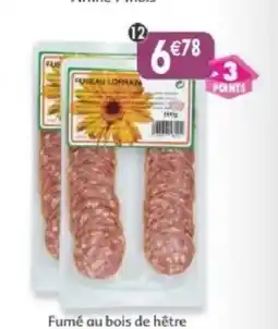 Maximo Lot de 2 barquettes de fuseau lorrain en tranches fumé au bois de hêtre offre