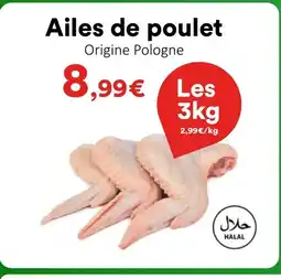 Hmarket Ailes de poulet offre