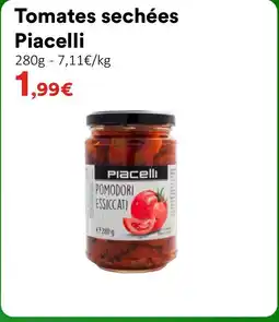 Hmarket PIACELLI Tomates sechées offre