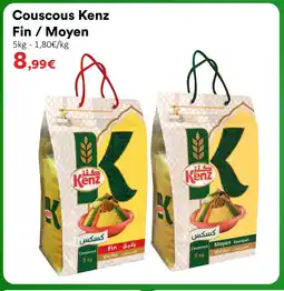 Hmarket Couscous Kenz Fin / Moyen offre
