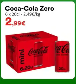 Hmarket COCA-COLA Zero offre