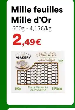 Hmarket MILLE D'OR Mille feuilles offre
