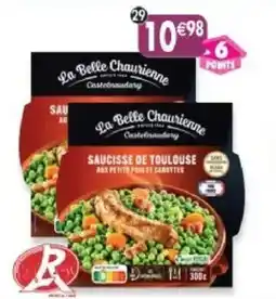 Maximo Lot de 2 barquettes de saucisse à l'ancienne label rouge et petits pois carottes offre