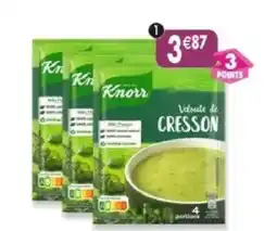 Maximo Lot de 3 sachets de velouté de cresson offre